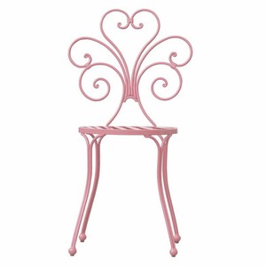 Casa Padrino sedia da giardino Art Nouveau rosa A. 89 cm - Mobile da giardinoe in stile Art Nouveau