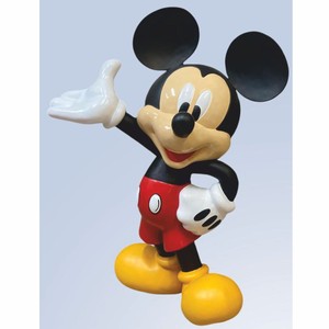 Casa Padrino Decorative Sculpture Multicoloured 87 x 54 x H. 120 cm - Cartoon Figure - Large Decorative Figure