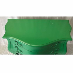 Casa Padrino cassettone barocco con 3 cassetti verde 120 cm - Merce 1B