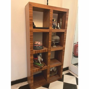 Casa Padrino cabinet mensola di lusso in legno massello marrone A. 170 cm - Pezzo da esposizione