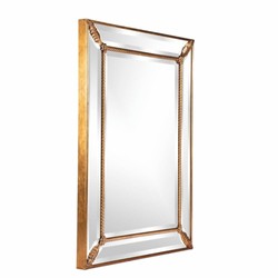 Casa Padrino espejo barroco de lujo oro antiguo A. 123 cm - Muebles de estilo barroco