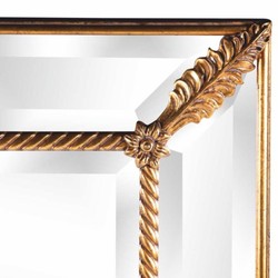 Casa Padrino espejo barroco de lujo oro antiguo A. 123 cm - Muebles de estilo barroco