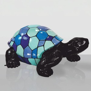 XXL Garten Deko Skulptur Figur Schildkröte