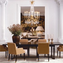 Casa Padrino lampadario barocco di lusso in cristallo oro antico Ø 80 x A. 116 cm - Qualità di lusso