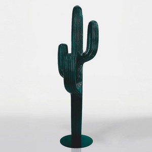 Casa Padrino cactus décoratif XXL vert métallisé H. 195 cm - Décoration de jardin