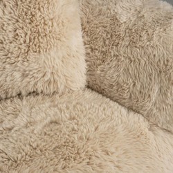 Luxus Wohnzimmer Hotel Sofa Sandfarben
