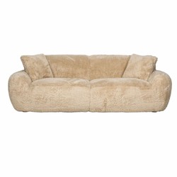 Luxus Wohnzimmer Hotel Sofa Sandfarben