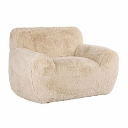 Casa Padrino fauteuil de luxe sable 126 cm - Meubles de salon et d'hôtel