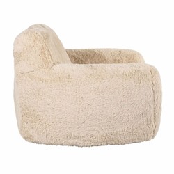 Casa Padrino fauteuil de luxe sable 126 cm - Meubles de salon et d'hôtel