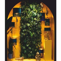 Casa Padrino lampada da tavolo di lusso scimmia oro / blu / verde A. 50 cm - Luci di lusso