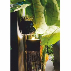 Casa Padrino luxury wall lamp monkey head with crown black / gold H. 72 cm