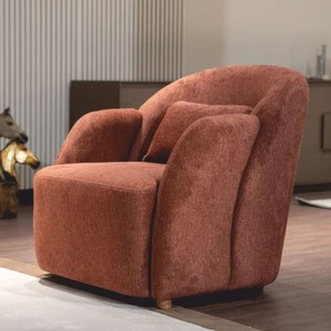 Casa Padrino fauteuil de salon & hôtel de luxe marron / naturel 80 x 90 x H. 85 cm - Meubles de luxe