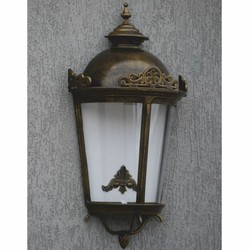 Casa Padrino baroque outdoor wall lamp antique bronze H. 75 cm - Large baroque style outdoor light