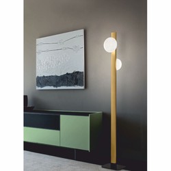Dimmbare Luxus LED Stehleuchte Messing Schwarz Weiß