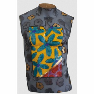 Casa Padrino torso de hombre decorativo de lujo de cerámica colorido A. 62 cm - Hecho y pintado a mano