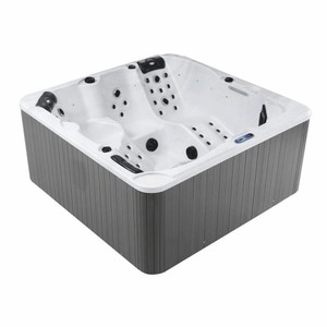 Luxus Outdoor Garten Jacuzzi Weiß Schwarz Grau