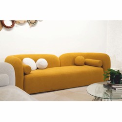 Luxus Wohnzimmer & Hotel Sofa Ocker