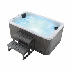 Luxus Outdoor Garten Jacuzzi Weiß Schwarz Grau