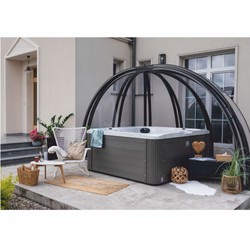 Luxus Outdoor Garten Jacuzzi Weiß Schwarz Grau