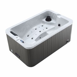 Luxus Outdoor Garten Jacuzzi Weiß Schwarz Grau