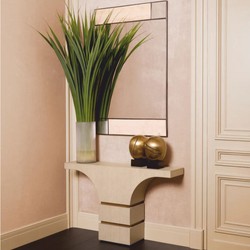Casa Padrino consolle di lusso beige / ottone 130 cm - Mobili per hotel di lusso