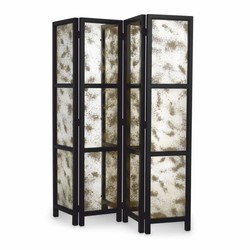 Casa Padrino luxury room divider black 200 x H. 225 cm - Luxury furniture