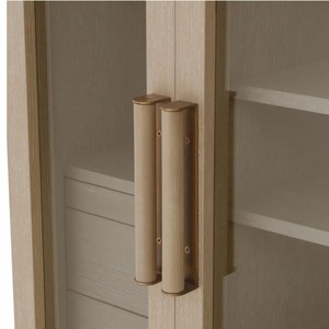 Casa Padrino Luxus Barschrank Beige / Messing H. 150 cm - Bar Möbel