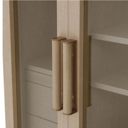 Casa Padrino armadio bar di lusso beige / ottone A. 150 cm - Mobile bar