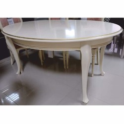Casa Padrino luxury Art Nouveau dining set pink / cream - Dining room furniture