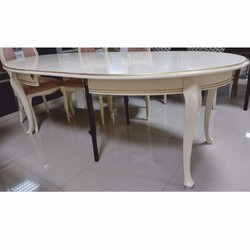 Casa Padrino luxury Art Nouveau dining set pink / cream - Dining room furniture