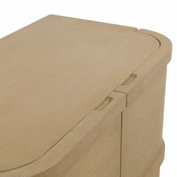 Luxus Massivholz Barschrank Weinschrank Beige