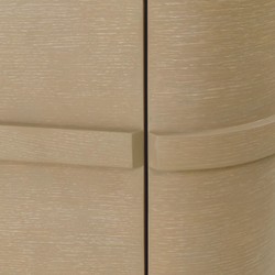 Luxus Massivholz Barschrank Weinschrank Beige