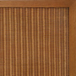 Luxus Massivholz Sideboard mit 4 Türen Braun Bronze