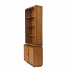 Luxus Regalschrank Bücherschrank Braun Bronze
