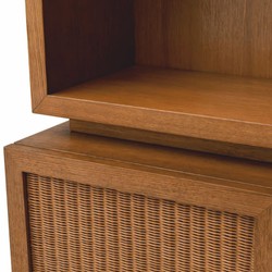 Luxus Regalschrank Bücherschrank Braun Bronze