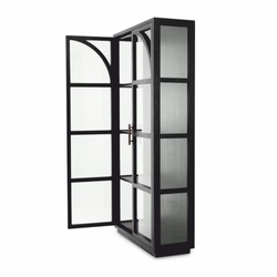 Casa Padrino vitrine de luxe noir / bronze 118 x 44,5 x H. 210 cm - Intérieur de luxe
