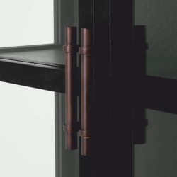 Casa Padrino vitrine de luxe noir / bronze 118 x 44,5 x H. 210 cm - Intérieur de luxe
