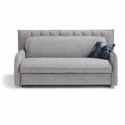 Casa Padrino canapé-lit de luxe gris 220 cm - Canapé de salon pliable
