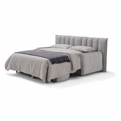 Casa Padrino canapé-lit de luxe gris 220 cm - Canapé de salon pliable