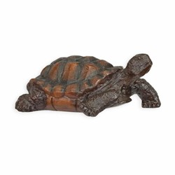 Casa Padrino escultura decorativa de bronce tortuga 28,5 cm - Figura decorativa