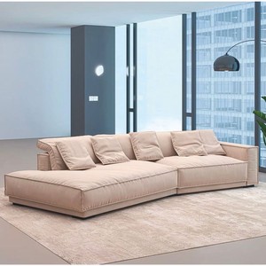 Casa Padrino canapé de salon et hôtel de luxe côté droit beige 320 cm - Meubles de luxe