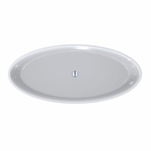 Casa Padrino Luxus Badewanne Hochglanz Weiß 180 cm - Badezimmer Möbel