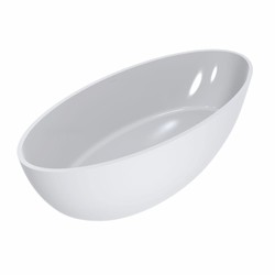 Casa Padrino baignoire de luxe blanc brillante 180 cm - Meubles de salle de bain Casa Padrino baignoire de luxe blanc brillante 180 cm - Meubles de salle de bain