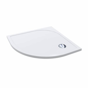 Casa Padrino Luxus Duschwanne Hochglanz Weiß 79,4 cm - Badezimmer Interior