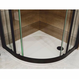 Casa Padrino plato de ducha de lujo blanco alto brillo 79,4 cm - Interior de baño Casa Padrino plato de ducha de lujo blanco alto brillo 79,4 cm - Interior de baño