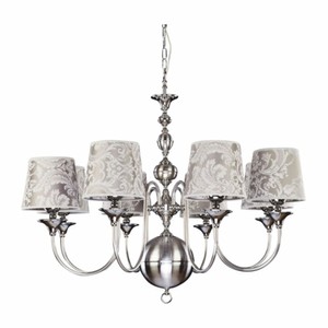 Luxus Jugendstil Kronleuchter Silber