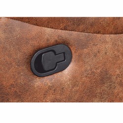 Casa Padrino faux leather 2 seater cinema armchair antique brown 188 cm - Living room furniture