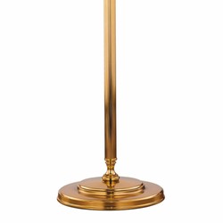 Luxus Jugendstil Stehleuchte Gold Braun Schwarz
