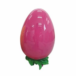 Casa Padrino uovo di Pasqua decorativo rosa / verde A. 52 - Decorazione pasquale