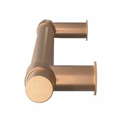 Casa Padrino Chauffe Serviettes de Salle de Bain de Luxe Bronze Mat 63 cm - Accessoires de Salle de Bain